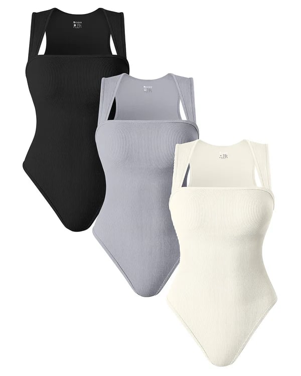 ✨🔥Sleeveless Tummy Control Tank Tops Bodysuits