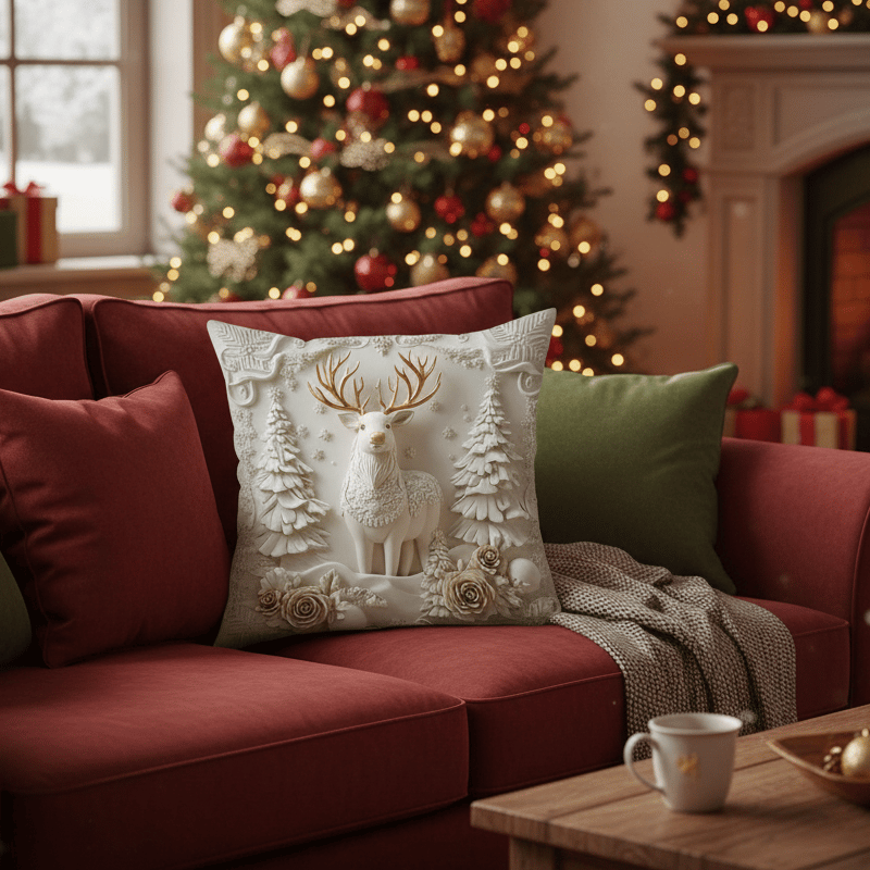 🔥Christmas Themed Cushion Cover