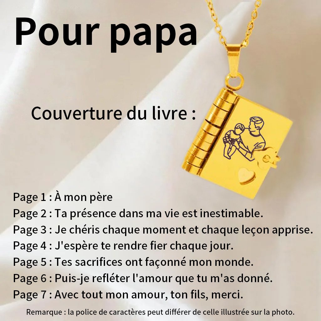 🎁💗My little star book necklace for daughter & son. birthday gift. graduation jewelry of love