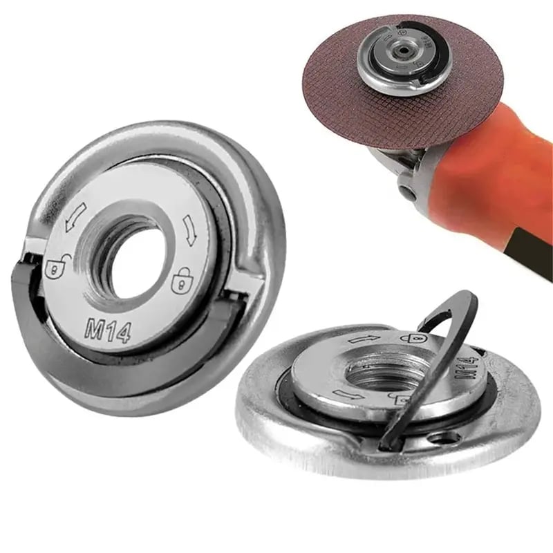 Angle Grinding Tool Flange Nut🔧. 1 SET(2 PCS)