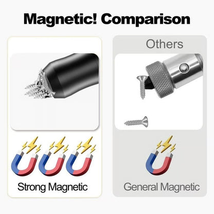 The Quantum Grip Strong Magnetic Screw Ring. 1/4 Inch/6.35mm Universal Magnetic Screw Ring Head