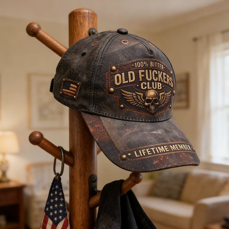 Cilifer®	🔥 Old Fuckers Club Vintage Baseball Cap