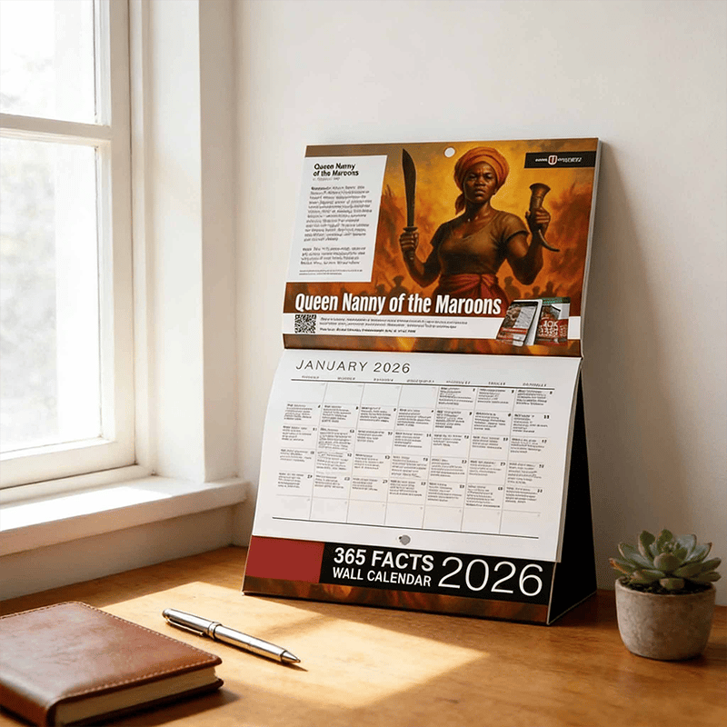 Cilifer®📅2026 Calendar Black History 365 Facts Power to the People✊🏾