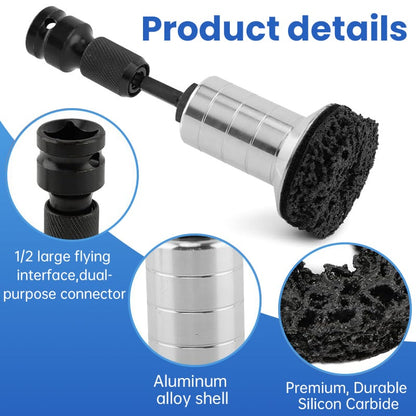 Cilifer®Pro-Grade Wheel Hub & Stud Resurfacing Kit | Rust Removal Attachment