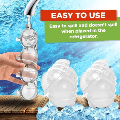🔥4-Hole Ice Ball Maker🧊🧊