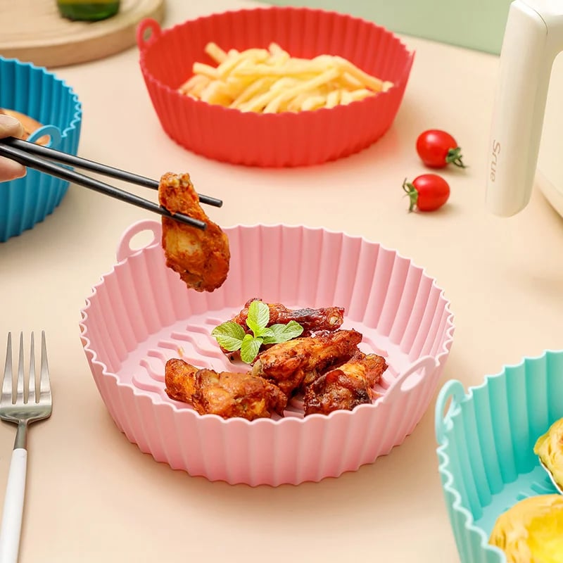 🎁Air Fryer Silicone Baking Tray🍟