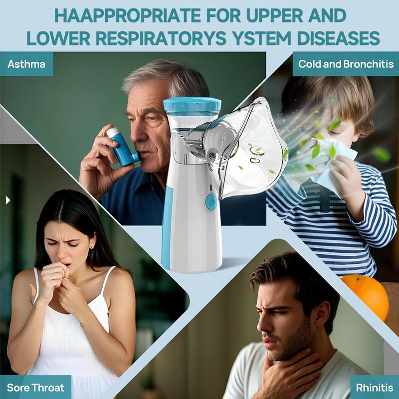 Portable Mesh Nebulizer: Breathe Easy Anywhere! 😷🌟