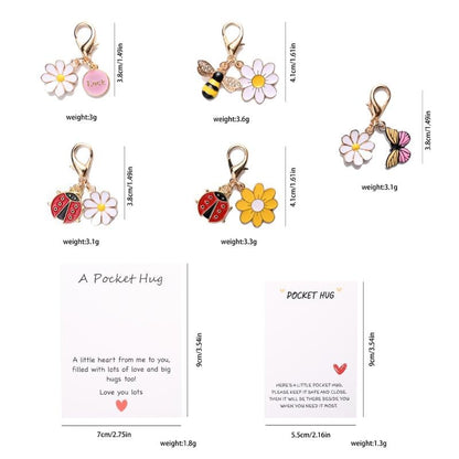 ✨Crafted by Hand-20 Sets Hug Favors(🦋Butterfly. Ladybird. Flower. Bee)