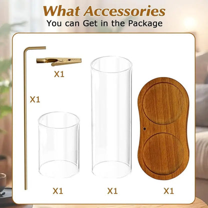 Cilifer®2 in 1 Incense & Candle Holder(Fragrance-free)