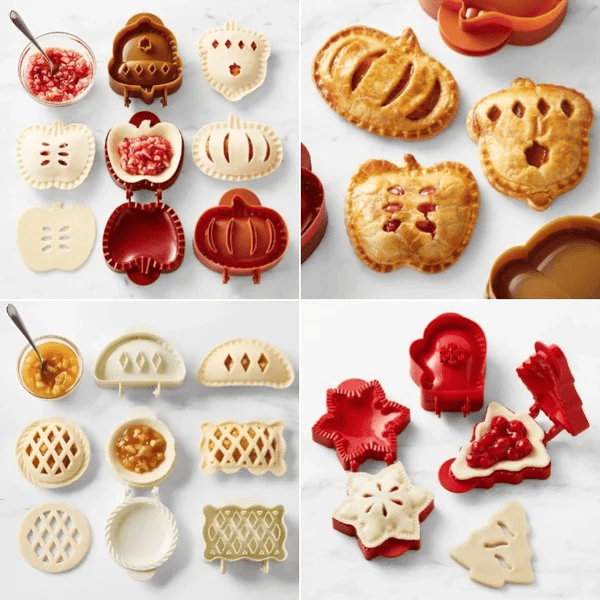 🎄Fall Hand Pie Molds Set of 3