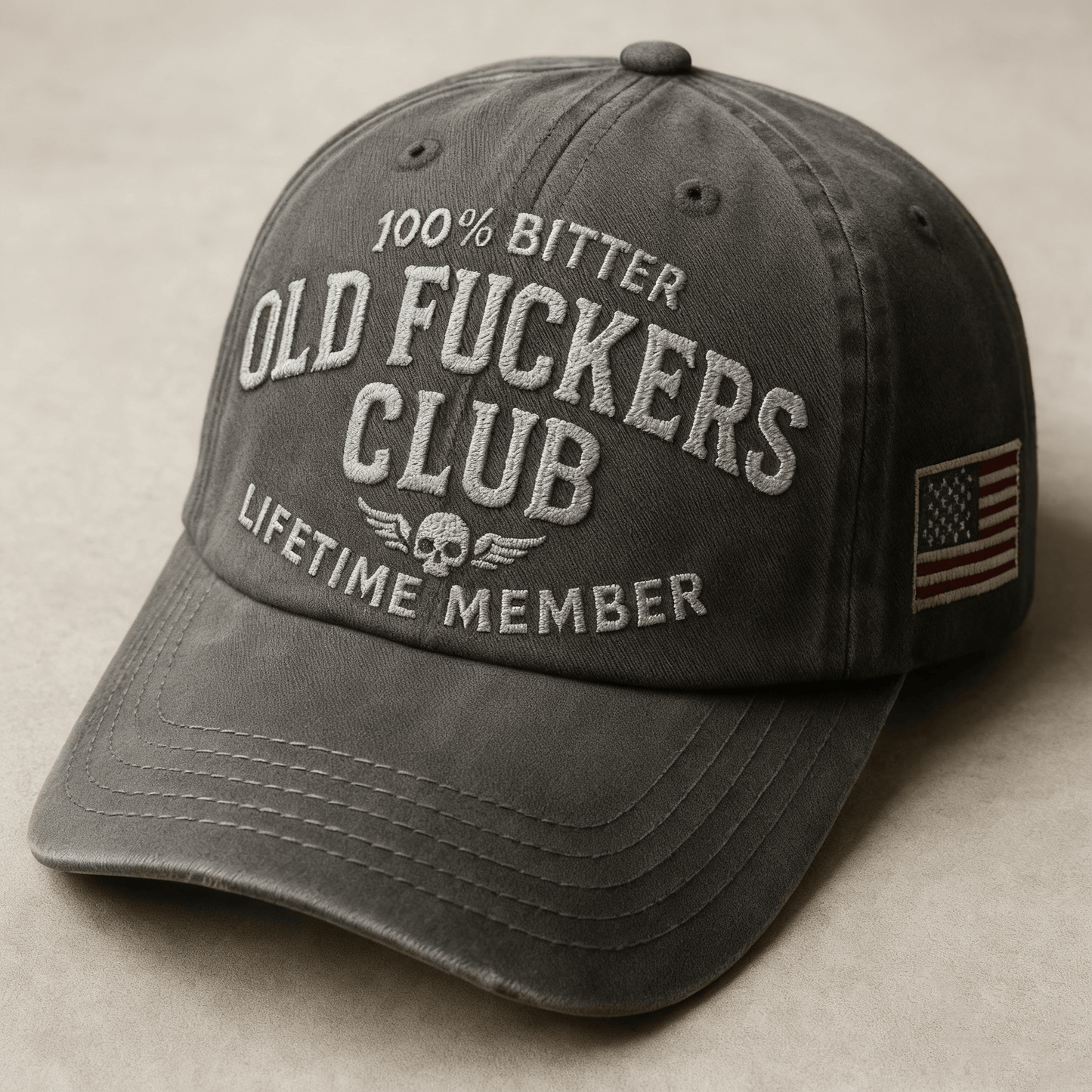 🔥 2026-BUY 2 GET 1 FREE🧢 Own Your Attitude! Vintage 'Old F*ckers Club' Hat 😎🔥 Perfect Gag Gift with Bold Style! 🎁