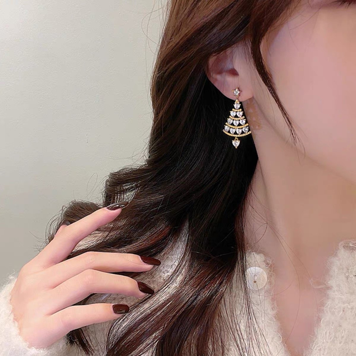 Tree earrings
