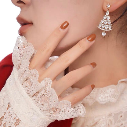 Tree earrings