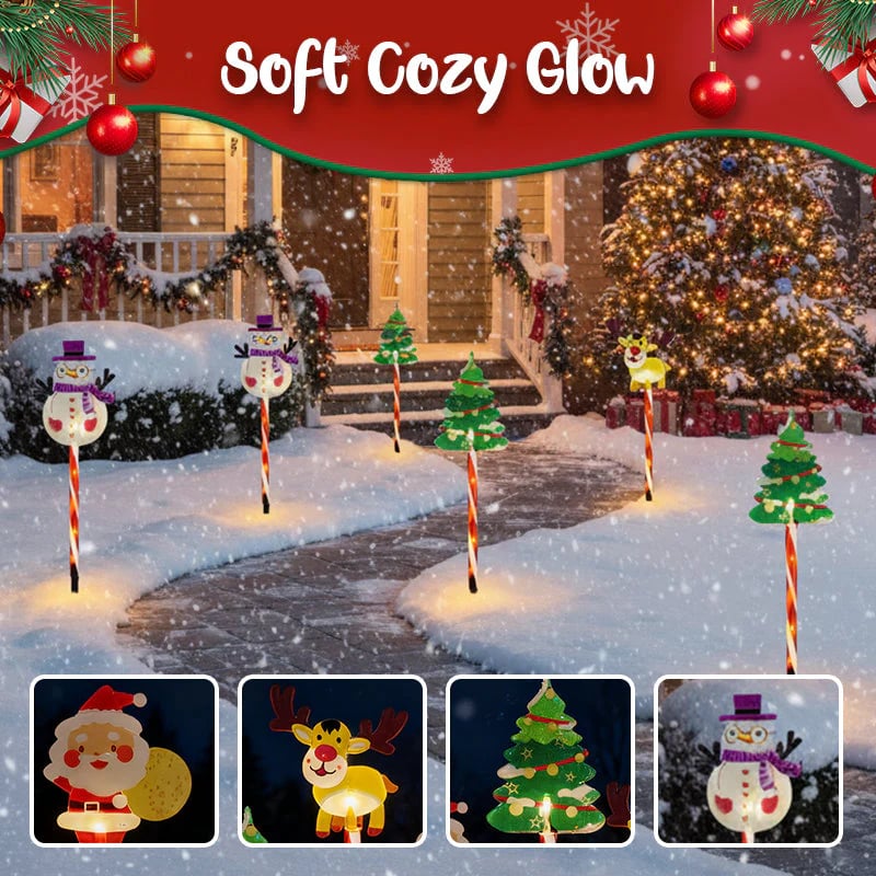 🎄🎁6-pack of moving Christmas lights
