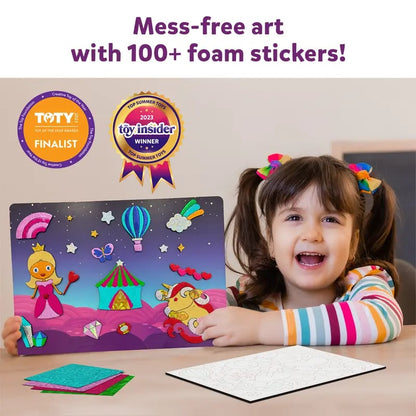 🏆Flash Sale⚡ 50K+ SOLD!💥Foil Art & Craft Activity 🤲💓No Mess Art Kit