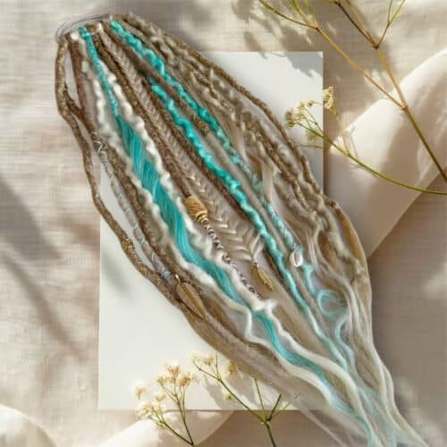 ⏰New Year's Lowest Price! 🎉 - 👩🏼‍🦱Elastic Dread Ponytail Salty Soul