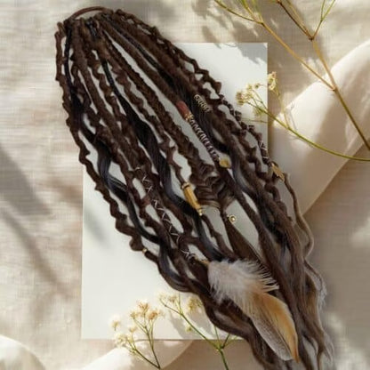 ⏰New Year's Lowest Price! 🎉 - 👩🏼‍🦱Elastic Dread Ponytail Salty Soul