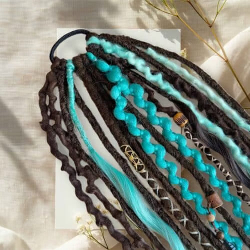 ⏰New Year's Lowest Price! 🎉 - 👩🏼‍🦱Elastic Dread Ponytail Salty Soul