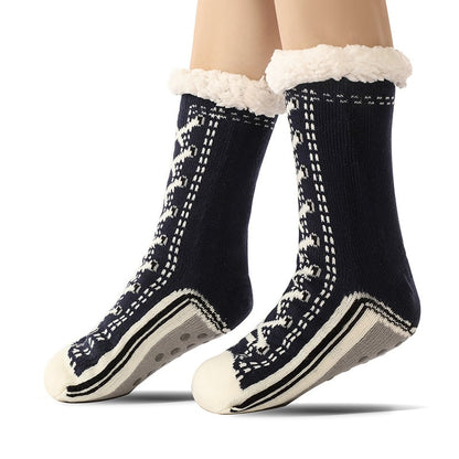 🔥Winter Hot Sale 49% OFF🔥 Ultra-thick Cashmere Slipper Home Socks
