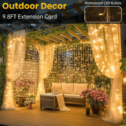 Cilifer®Remote-Control Led Curtain Light-9.8*9.8 FT