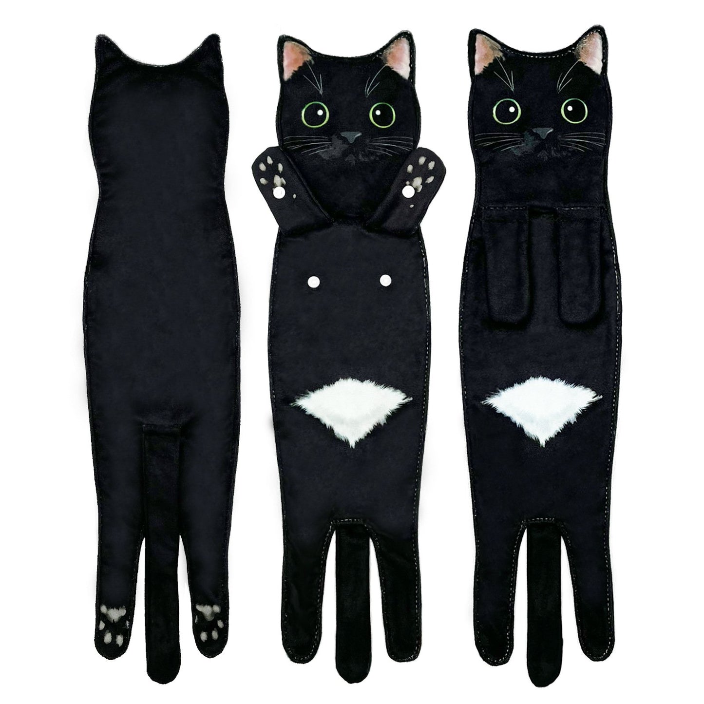 🎁 Early Christmas Sale — 🎅 Funny Cat Hand Towels