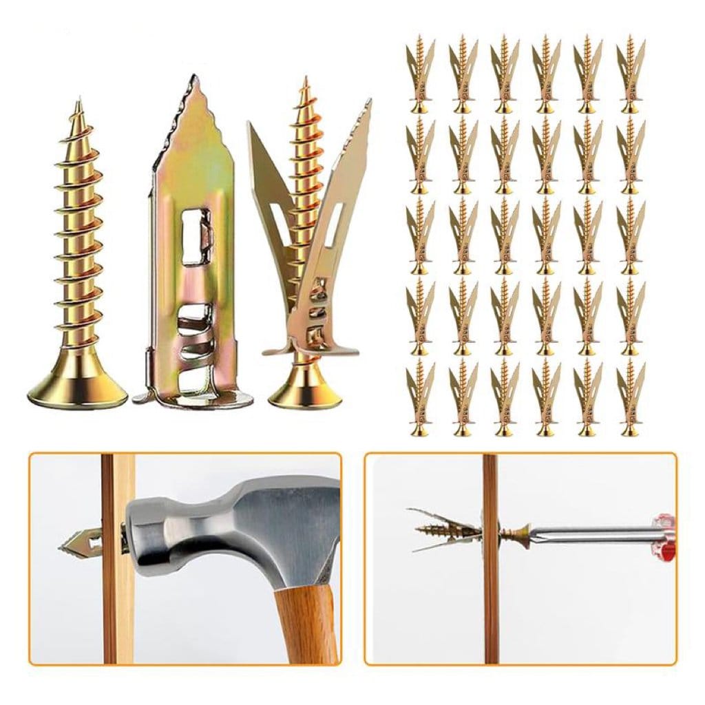 Cilifer®Self Drilling Drywall Anchors with Screws Kit