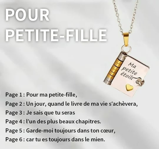 🎁💗My little star book necklace for daughter & son. birthday gift. graduation jewelry of love