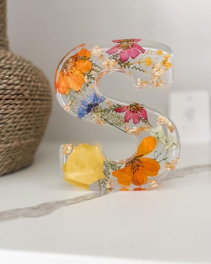 🌸 Flowers Resin Night Light