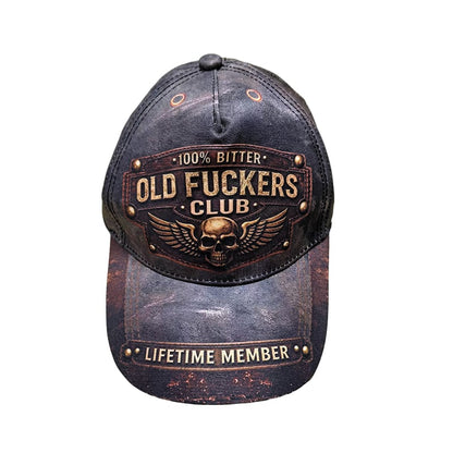 Cilifer®	🔥 Old Fuckers Club Vintage Baseball Cap