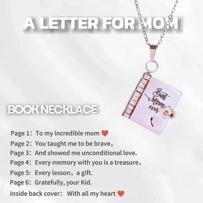 🎁💗My little star book necklace for daughter & son. birthday gift. graduation jewelry of love