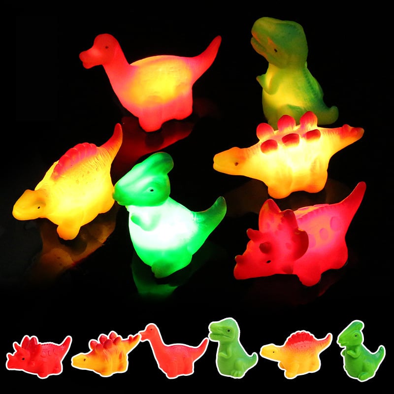 Light-up Bath Toys 🦖🧜‍♀️ for Kids 3-8. Glow in the Water 🌊✨ Perfect Christmas Gift 🎄🎁