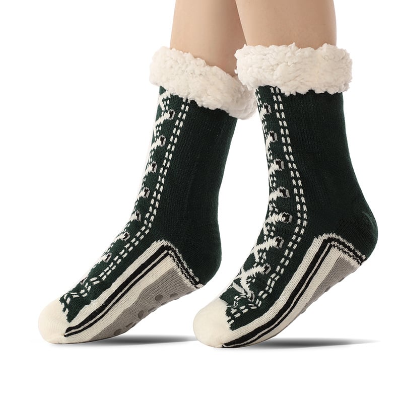 🔥Winter Hot Sale 49% OFF🔥 Ultra-thick Cashmere Slipper Home Socks