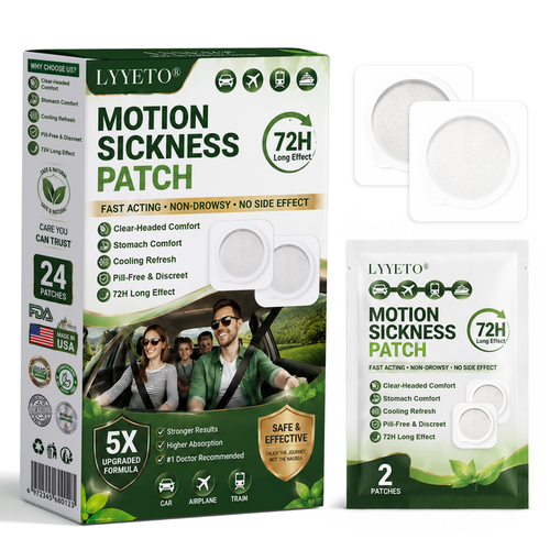 Motion sickness patch