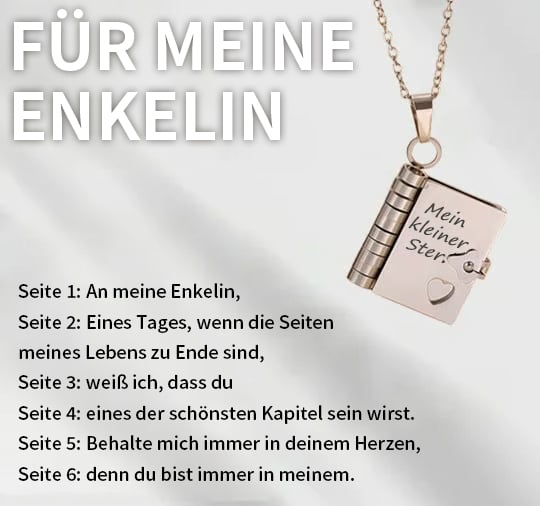 🎁💗My little star book necklace for daughter & son. birthday gift. graduation jewelry of love