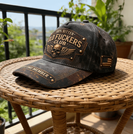 Old Fuckers Club Vintage Baseball Cap
