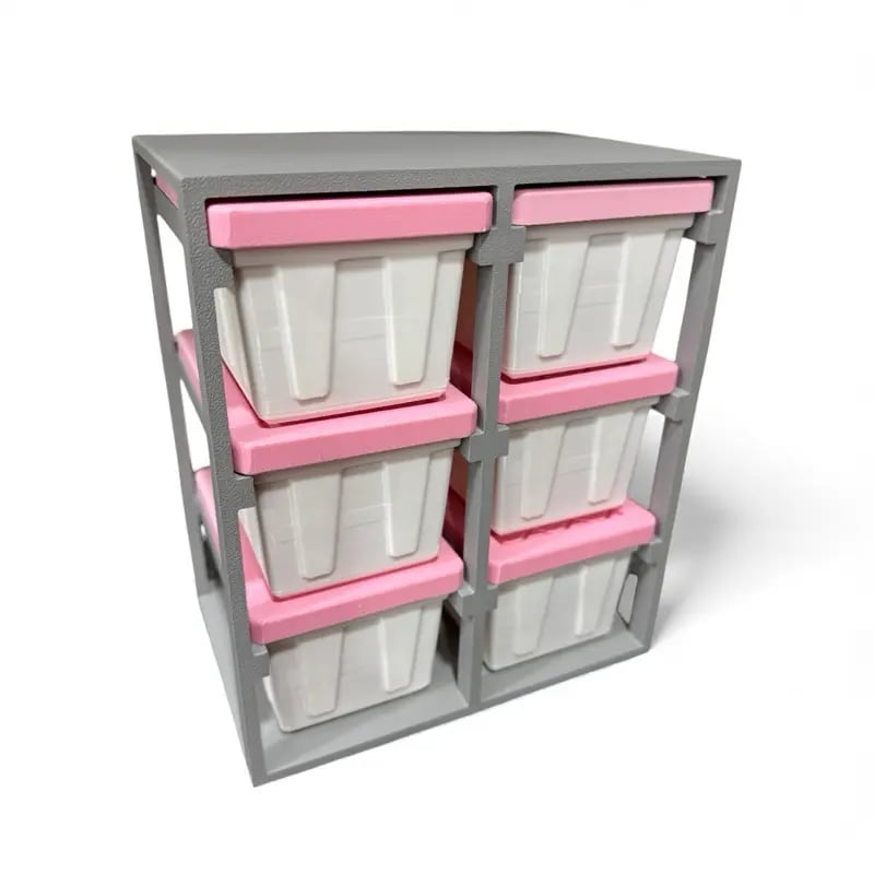 Black Friday bestsellers🎁3D Printed Mini Storage Racks and Yellow Storage Boxes