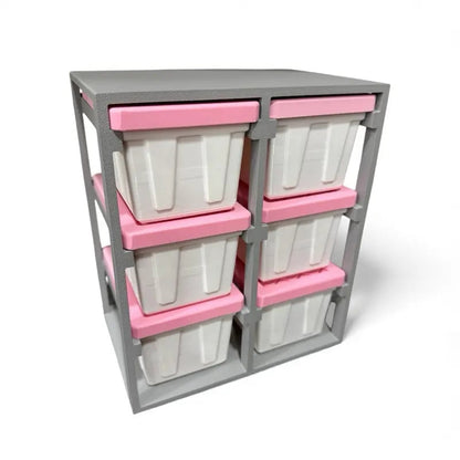 Black Friday bestsellers🎁3D Printed Mini Storage Racks and Yellow Storage Boxes