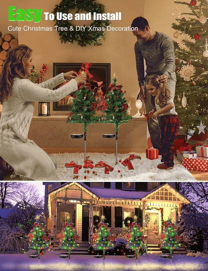 🔥Last Day 49% OFF -🎄Solar Christmas Trees Lights
