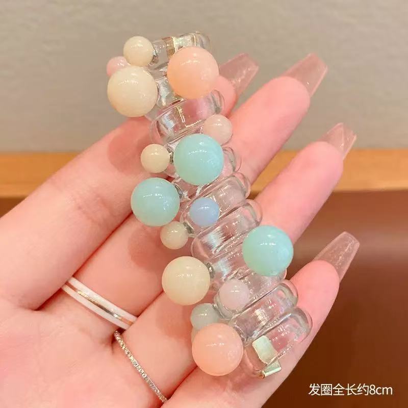 🎉🎁Sleepy Tie No Damage Soft Elastic Spiral Hair Ties