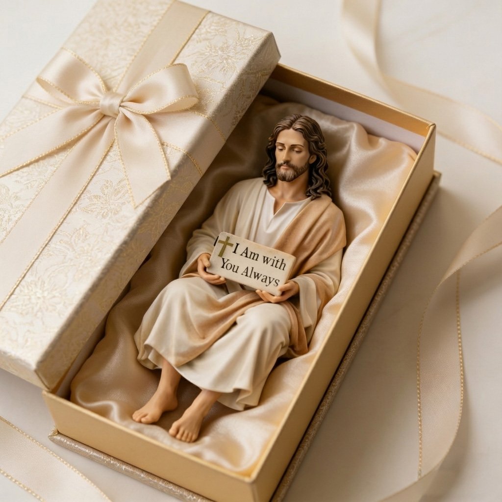 Cilifer®🔥Hot Sale 49% OFF -✨Handcrafted Jesus Figurine✝️Serene Desk Companion🙏