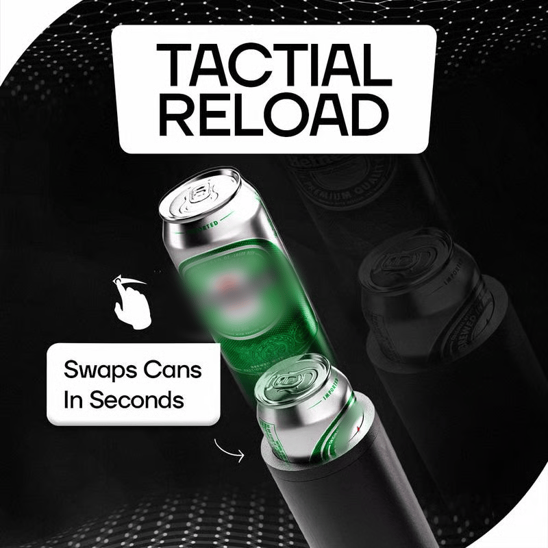 🍺Double Tactical Reload Can Holder