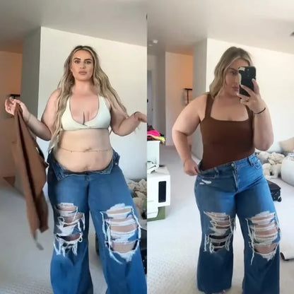 ✨🔥Sleeveless Tummy Control Tank Tops Bodysuits