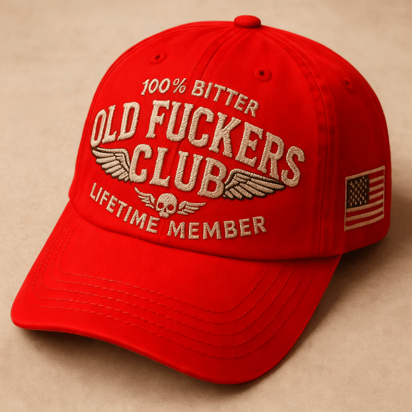 🔥 2026-BUY 2 GET 1 FREE🧢 Own Your Attitude! Vintage 'Old F*ckers Club' Hat 😎🔥 Perfect Gag Gift with Bold Style! 🎁