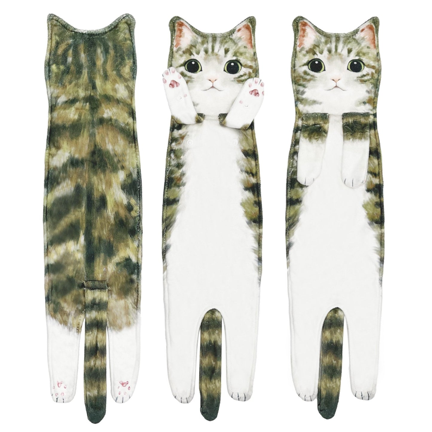 🎁 Early Christmas Sale — 🎅 Funny Cat Hand Towels