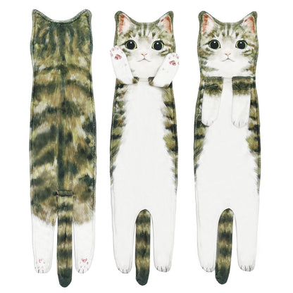 🎁 Early Christmas Sale — 🎅 Funny Cat Hand Towels