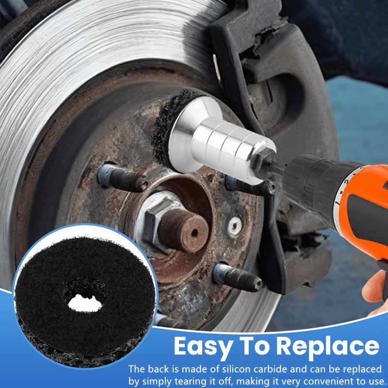 Cilifer®Pro-Grade Wheel Hub & Stud Resurfacing Kit | Rust Removal Attachment