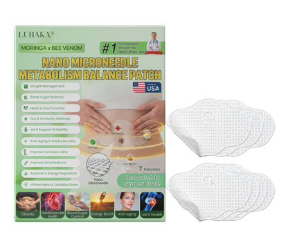 Official Store | ☀️☀️Lyyeto® Moringa Berberine + NAD+ 10-in-1 Nano Microneedle Patch(Just once a day, visible changes in 7 days)