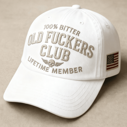 🔥 2026-BUY 2 GET 1 FREE🧢 Own Your Attitude! Vintage 'Old F*ckers Club' Hat 😎🔥 Perfect Gag Gift with Bold Style! 🎁