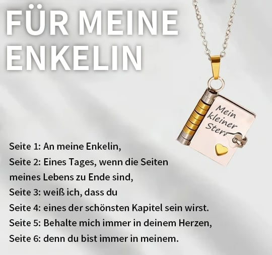 🎁💗My little star book necklace for daughter & son. birthday gift. graduation jewelry of love