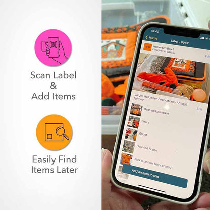 📦📱 Color-Coded QR Labels – Scan. Organize & Find Fast! 🔴🟢🔵🟡 (48 Pack)